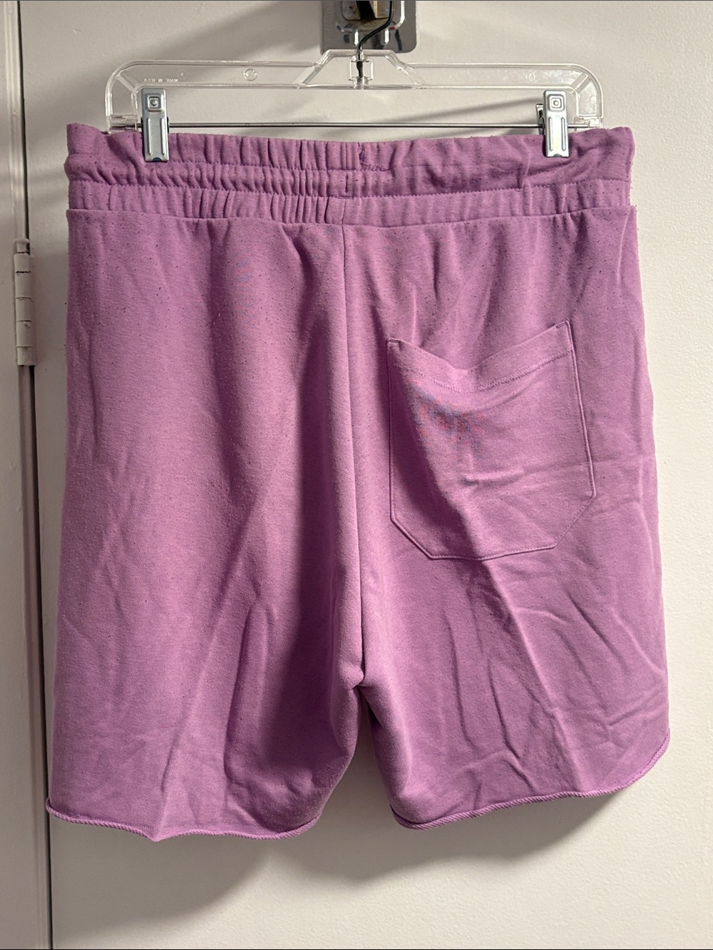 H&M Relaxed Lilac Men’s Relaxed Fit Drawstring Shorts- Size M - Picture 2 of 2